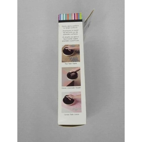 New Art Minds Large Craft Decor Stamp DIY w/2 Stamps - Picture 3 of 3